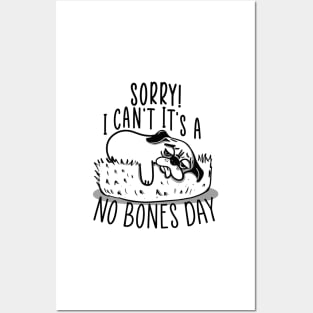 No Bones day Pug Meme Posters and Art